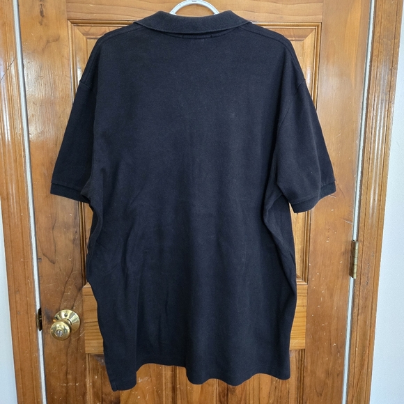 Polo Ralph Lauren Polo Shirt Black Red Pony Mens XL  100% Cotton - Picture 3 of 10